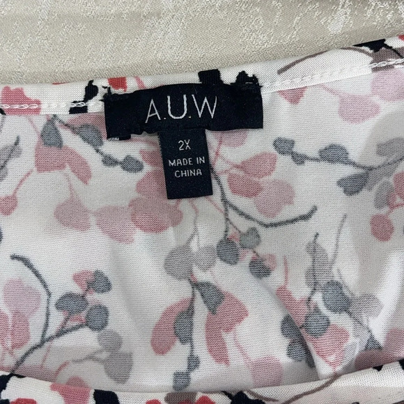 AUW blouse plus size 2X - Picture 5 of 6